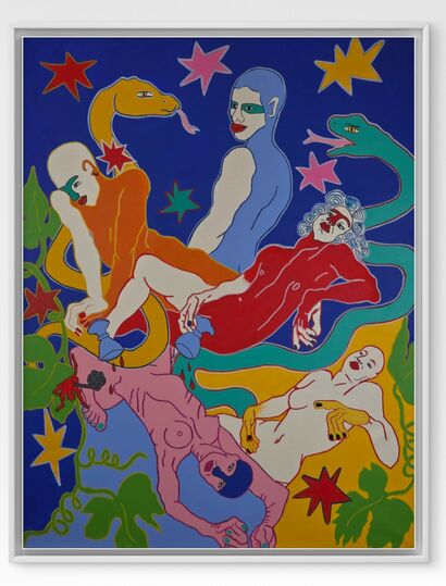 Eros Nectar - a Paint Artowrk by Miriam  Chiera